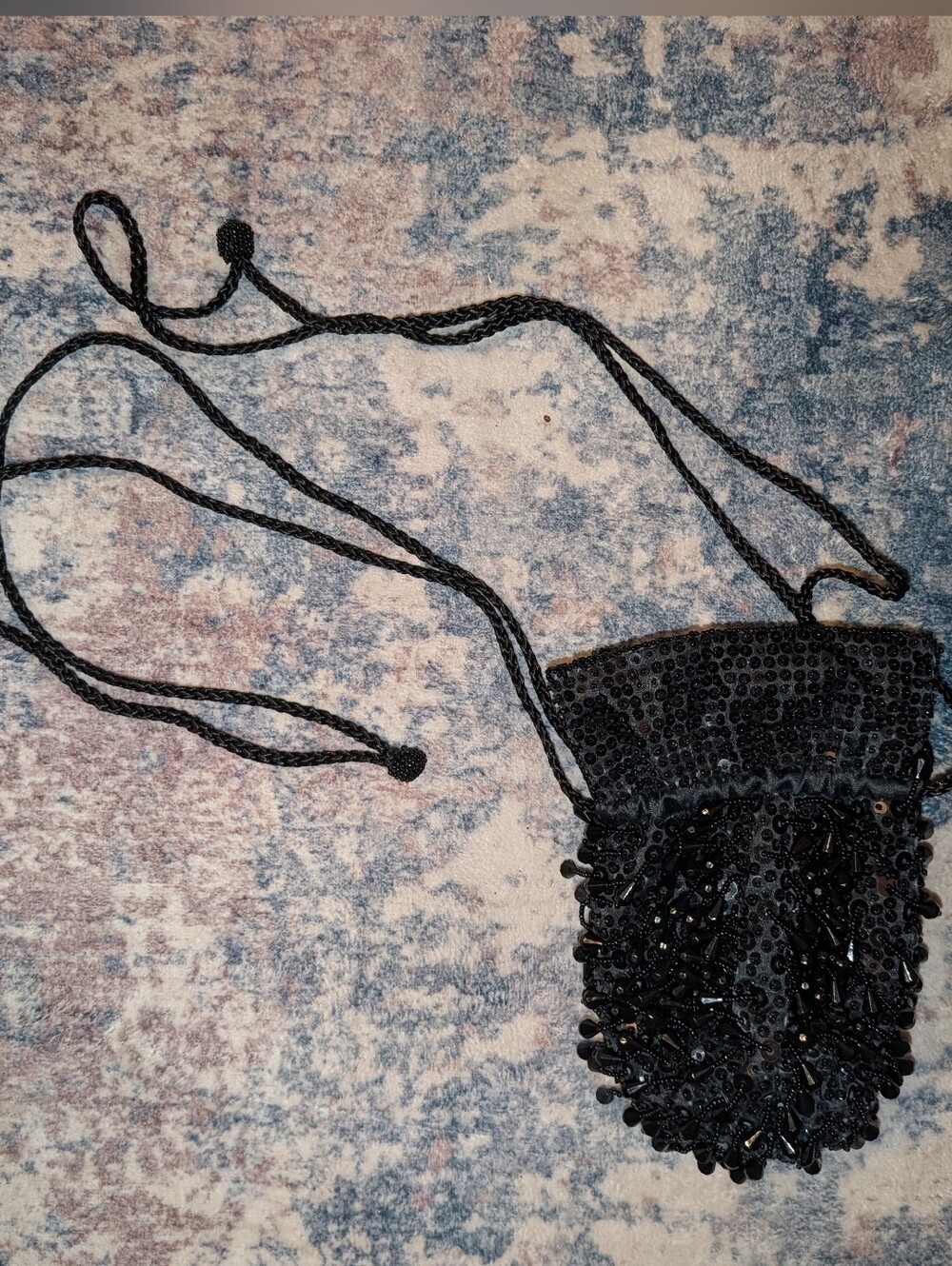 VTG Lancome Beaded Evening Pouch